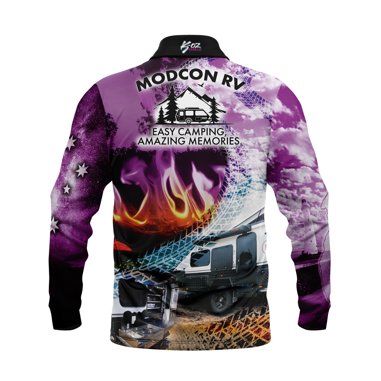 Modcon Pink Polo Shirts