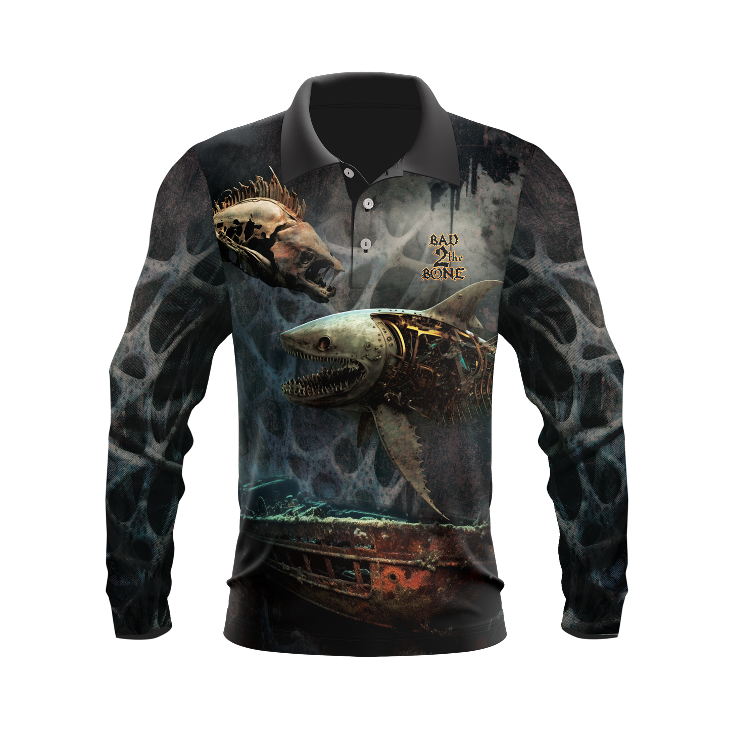 Bad to the Bone Polo Shirts