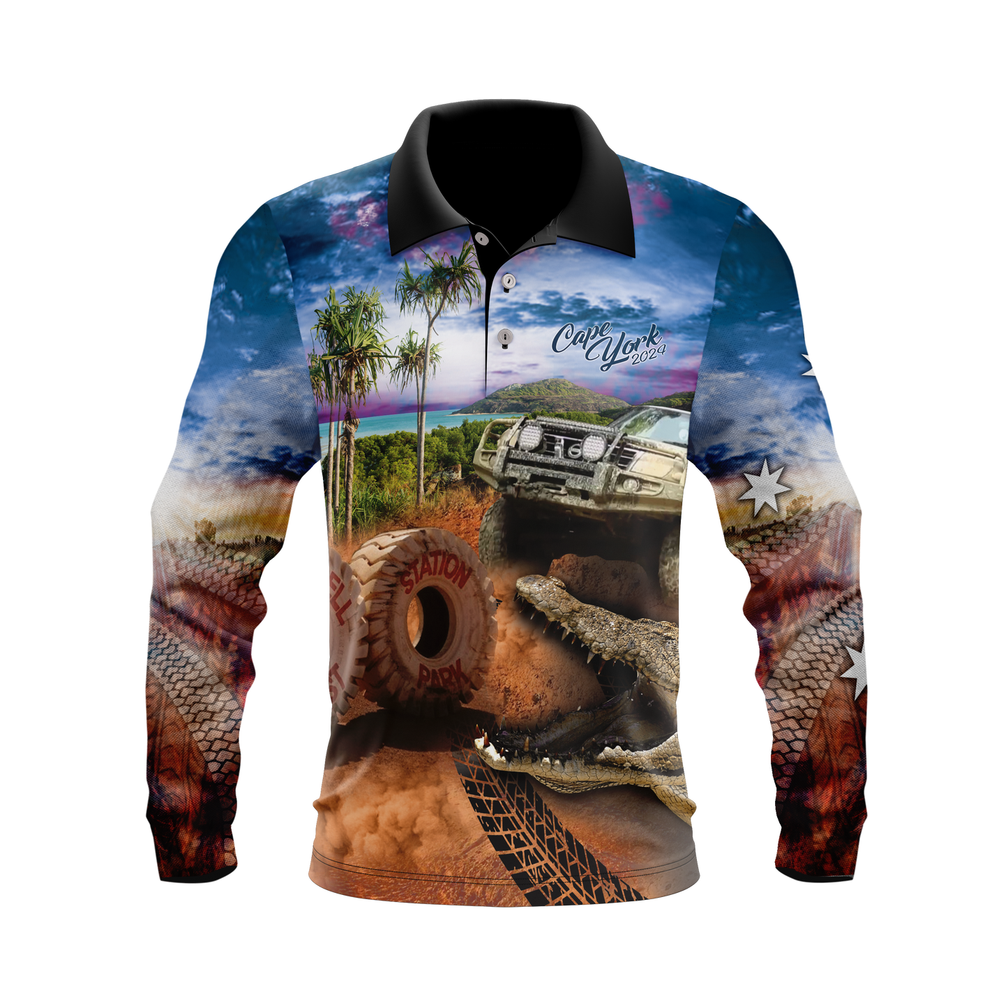 Cape York Blue 2023 Polo Shirts