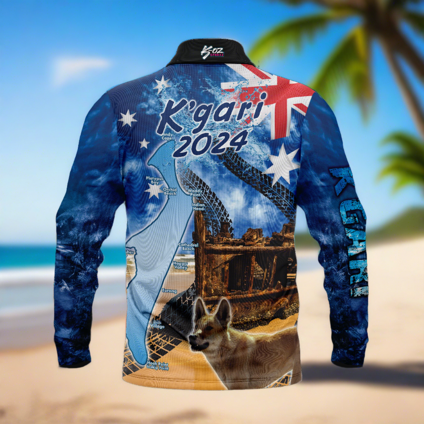 K'gari 2024 Polo Shirts