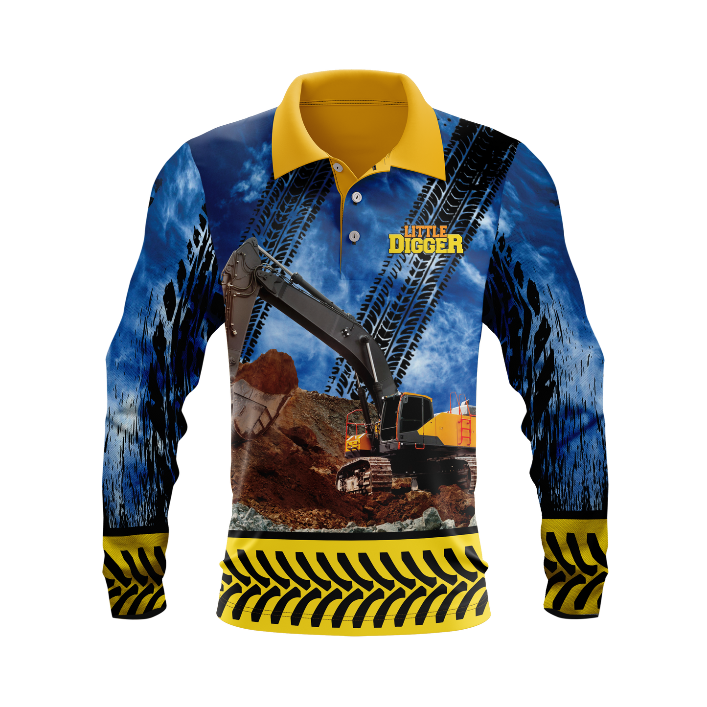 Kids Little Digger Polo Shirts