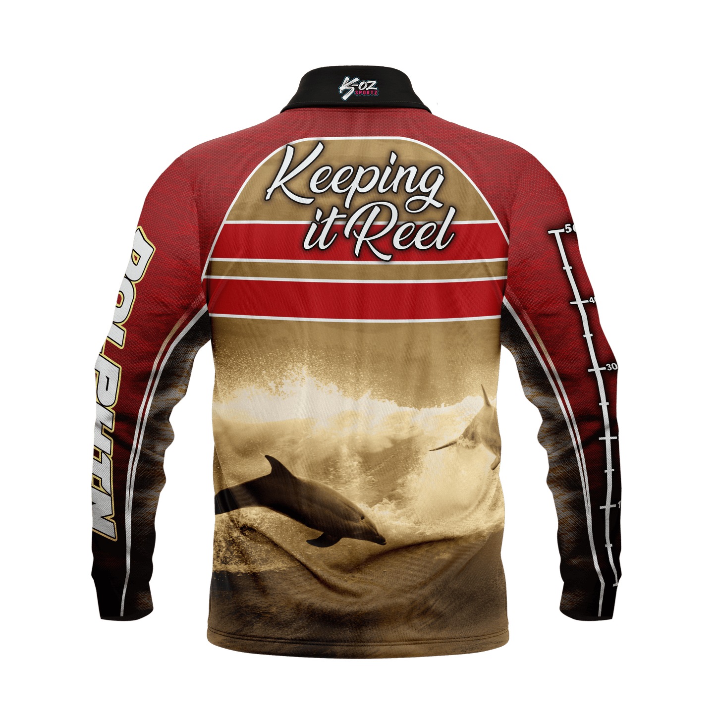 K-ozsportz long sleeve fishing shirt OZFS