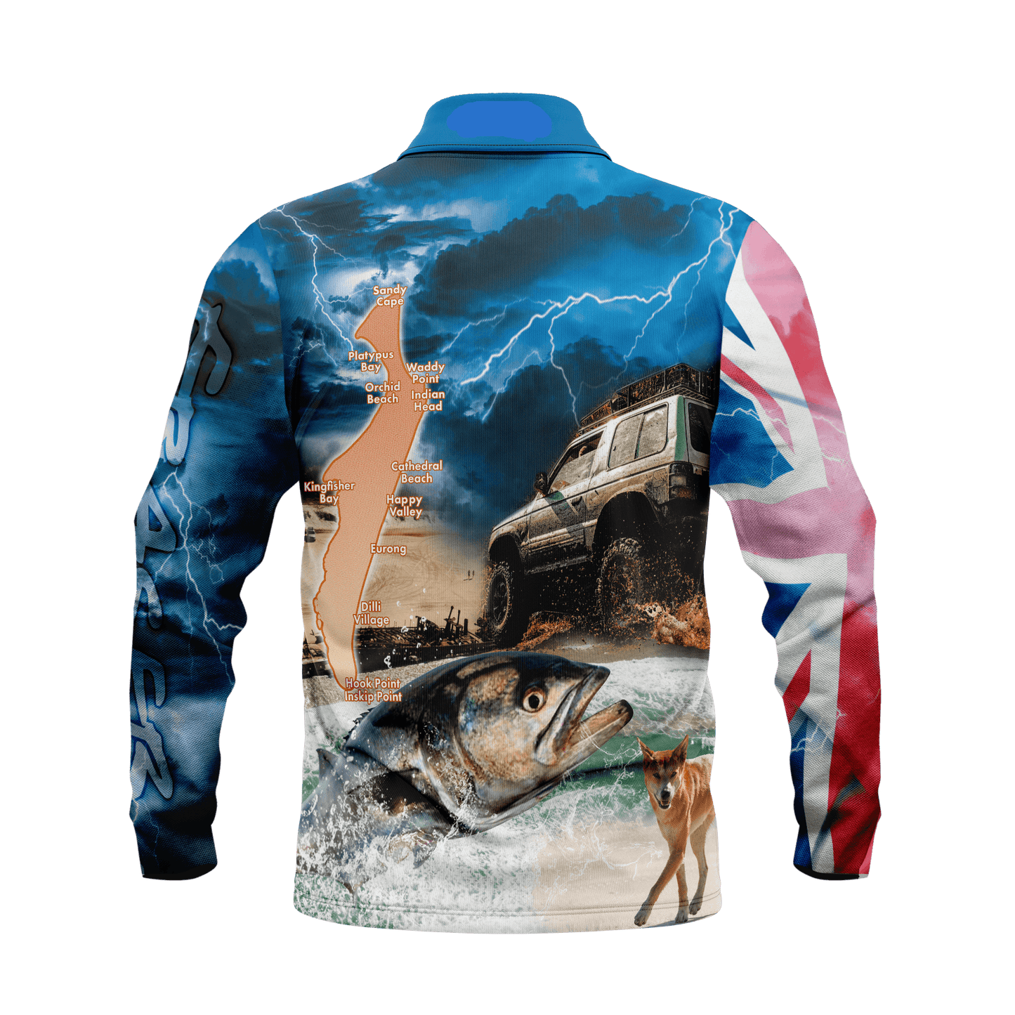 K-ozsportz long sleeve fishing shirt OZFS