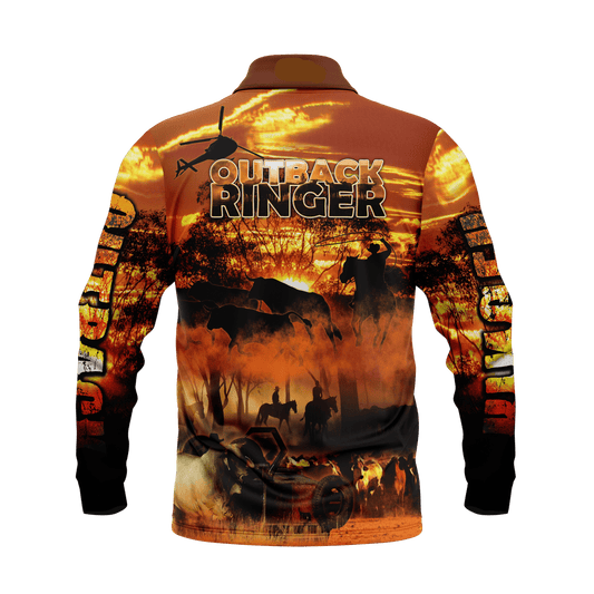 K-ozsportz long sleeve fishing shirt OZFS