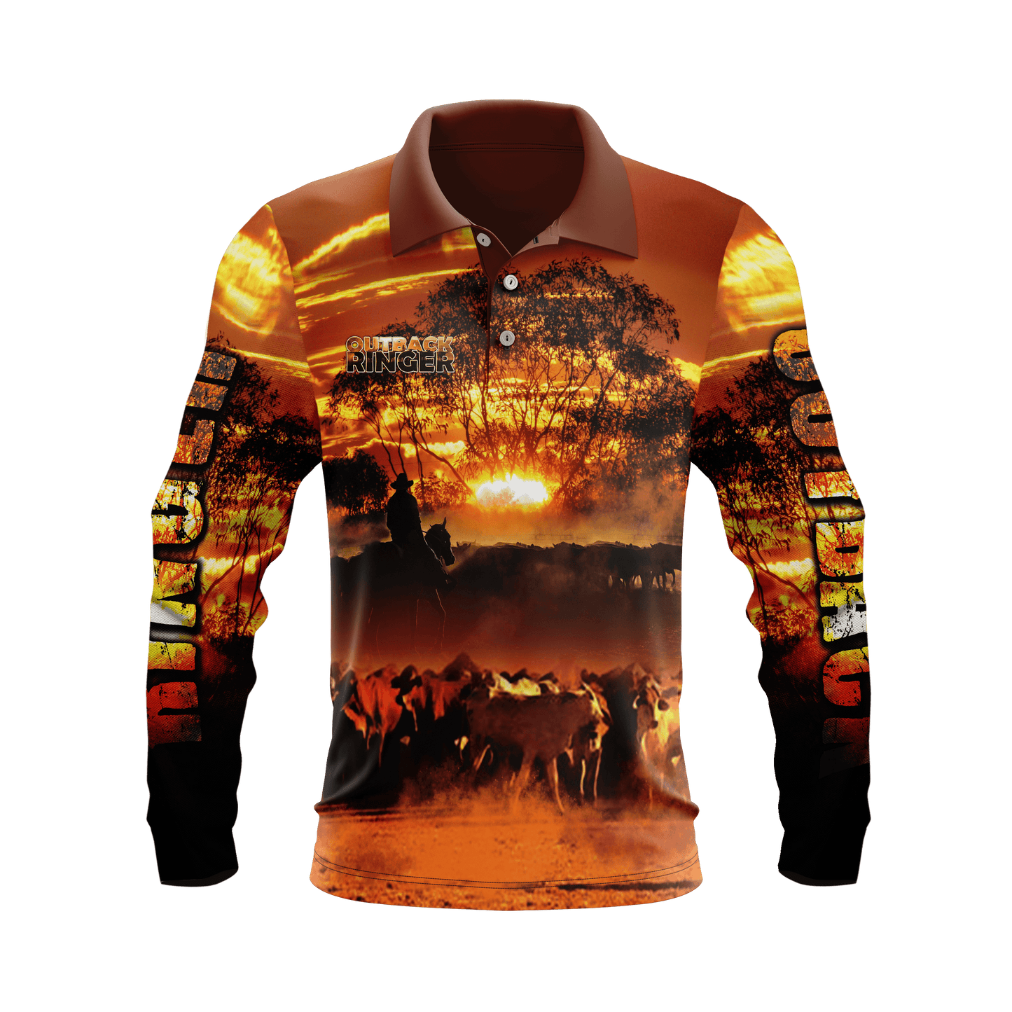 K-ozsportz long sleeve fishing shirt OZFS