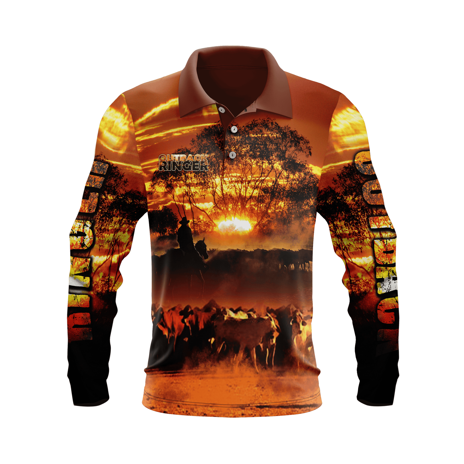 K-ozsportz long sleeve fishing shirt OZFS