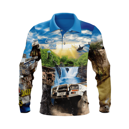 K-ozsportz long sleeve fishing shirt OZFS