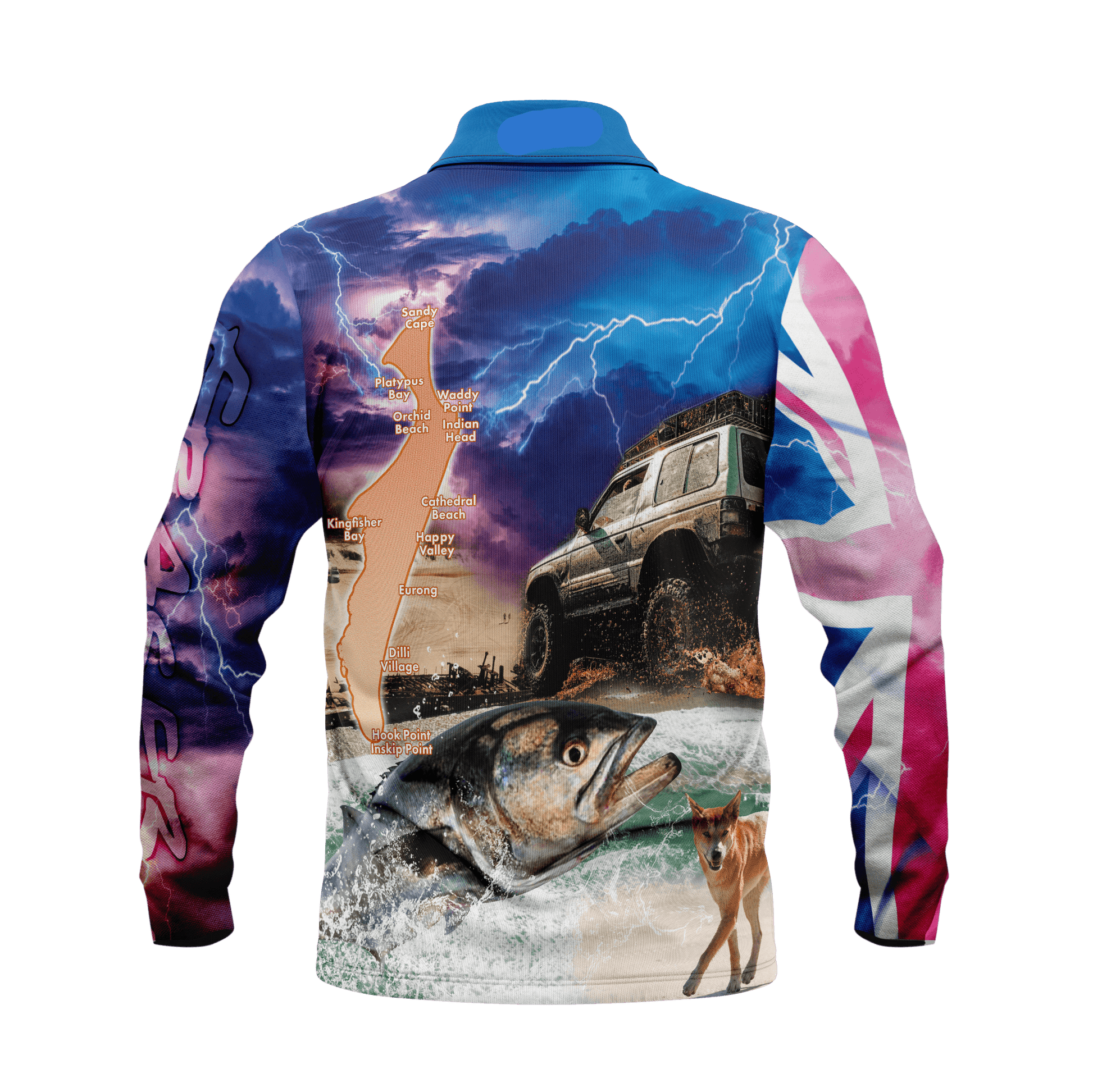 K-ozsportz long sleeve fishing shirt OZFS