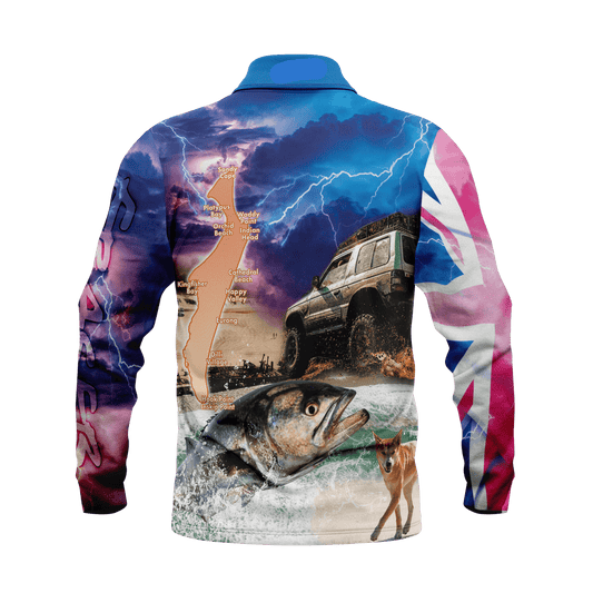 K-ozsportz long sleeve fishing shirt OZFS