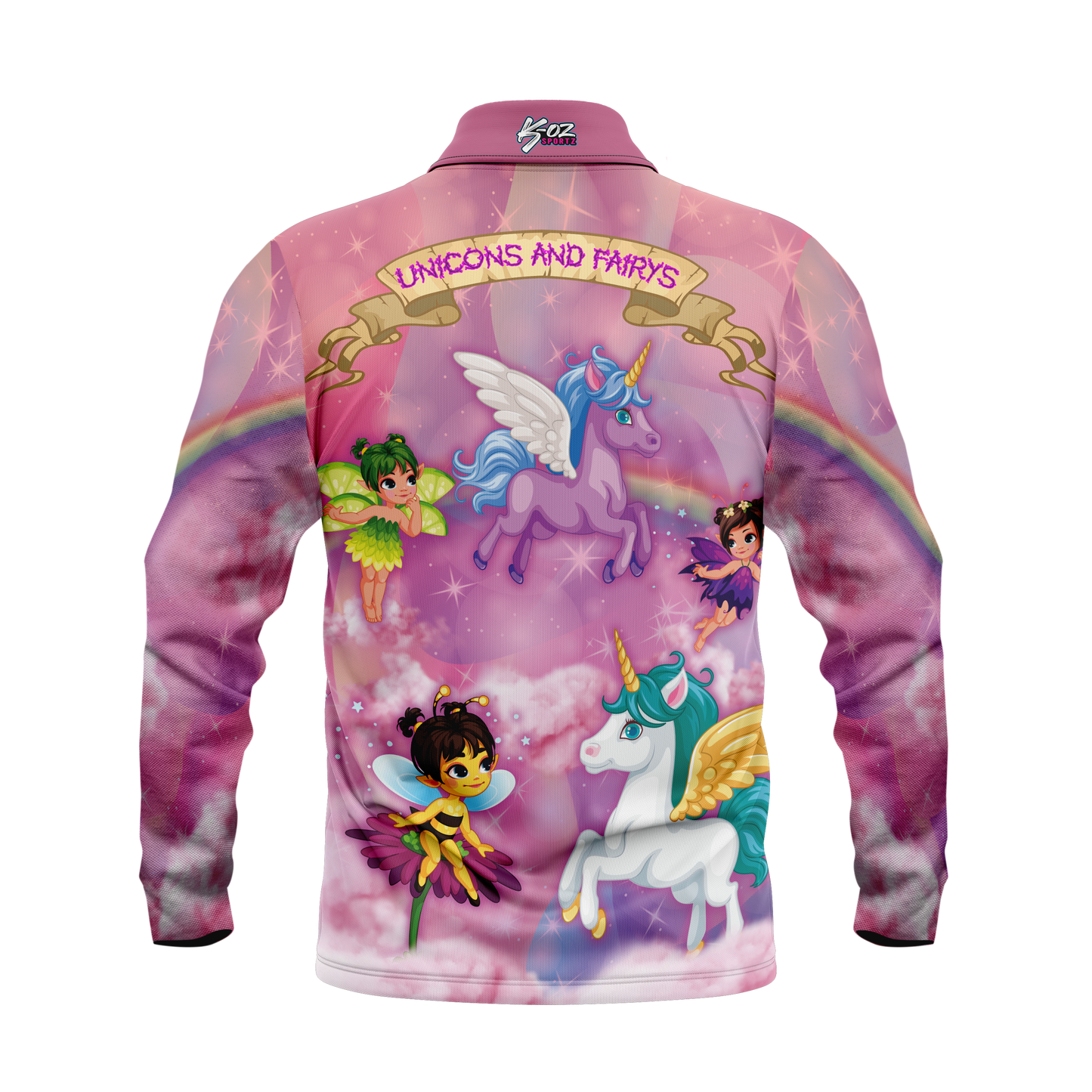 Kids Unicorn and Fairy's Polo Shirts