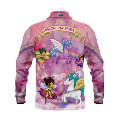 Kids Unicorn and Fairy's Polo Shirts