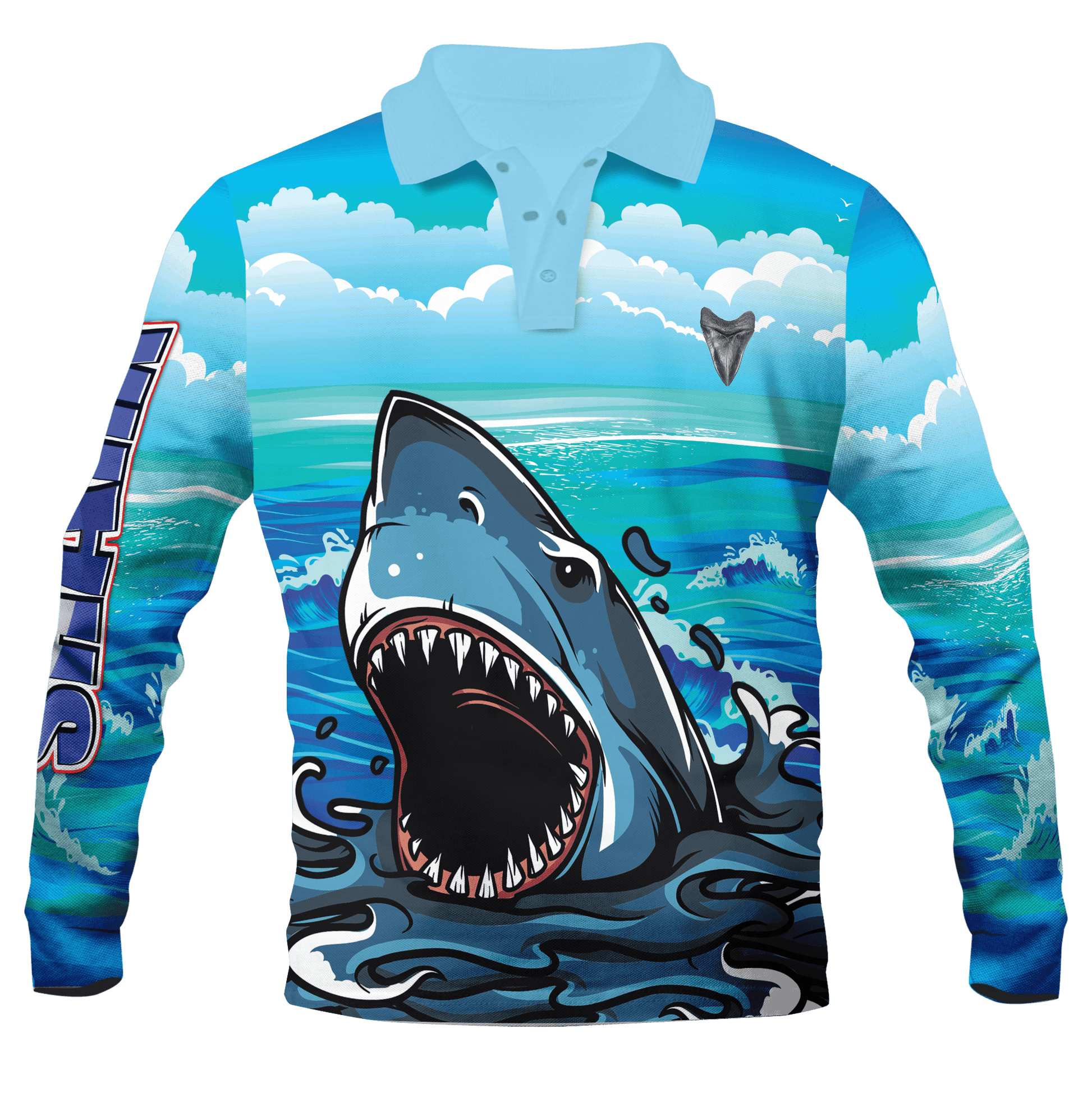 Kids Shark Polo Shirts - K-ozSportz