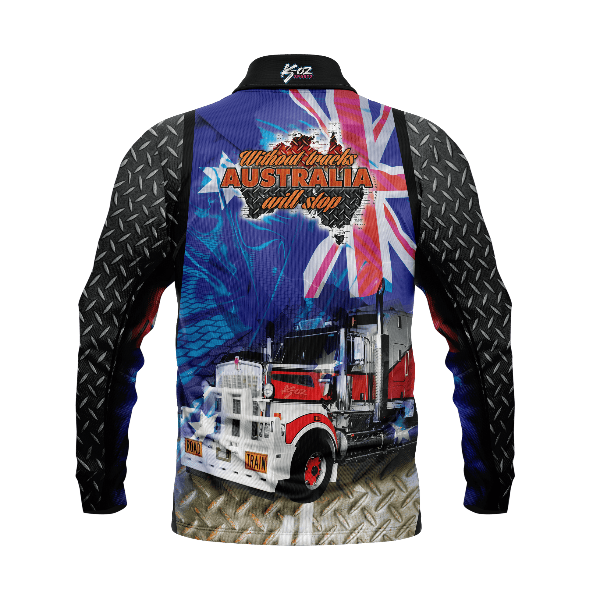 Trucking Polo Shirt - K-ozSportz
